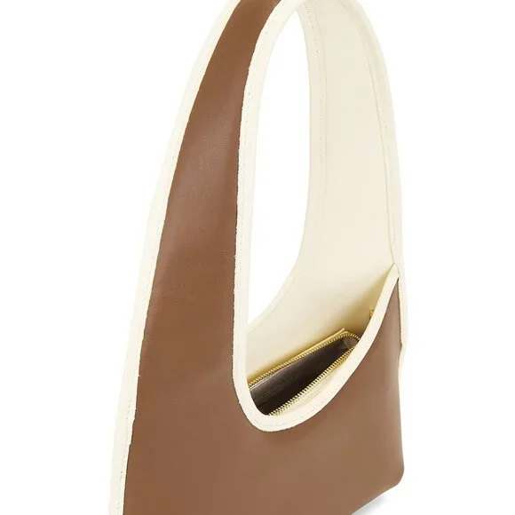 NEW The Wolf Gang Adara Mini Shoulder Bag in Cocoa REVOLVE BROWN LEATHER - Picture 3 of 10